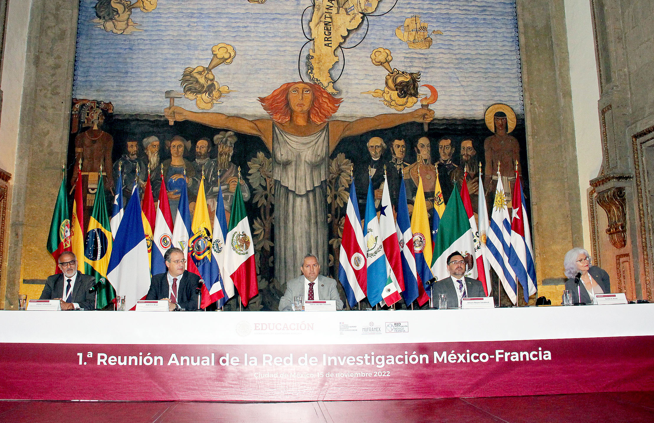 Inaugura SEP reunión Anual de la Red de Investigación México-Francia