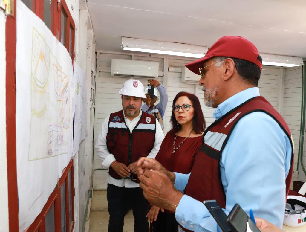 Avanzan obras de la nueva Unidad de Ingeniería del IPN en Palenque de manera paralela a las del Tren Maya: Leticia Ramírez Amaya