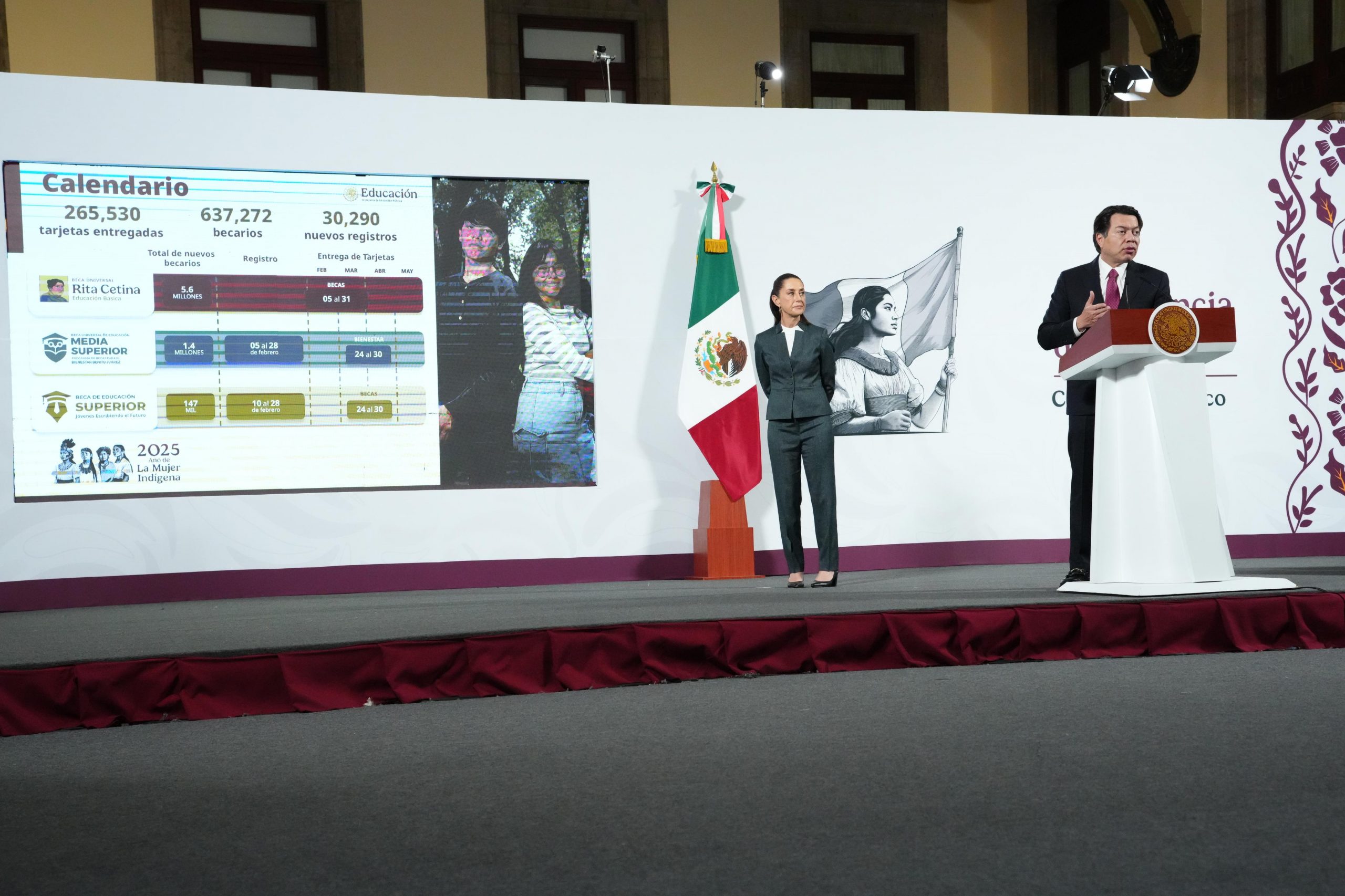 Se han entregado 265 mil 530 tarjetas del Banco del Bienestar a beneficiarios de la beca universal “Rita Cetina”: Mario Delgado