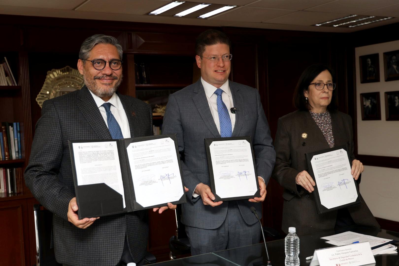 ANUIES y SSC-CDMX firman convenio para impartir cursos de actualización, capacitación, especialización y profesionalización de los cuerpos policiales