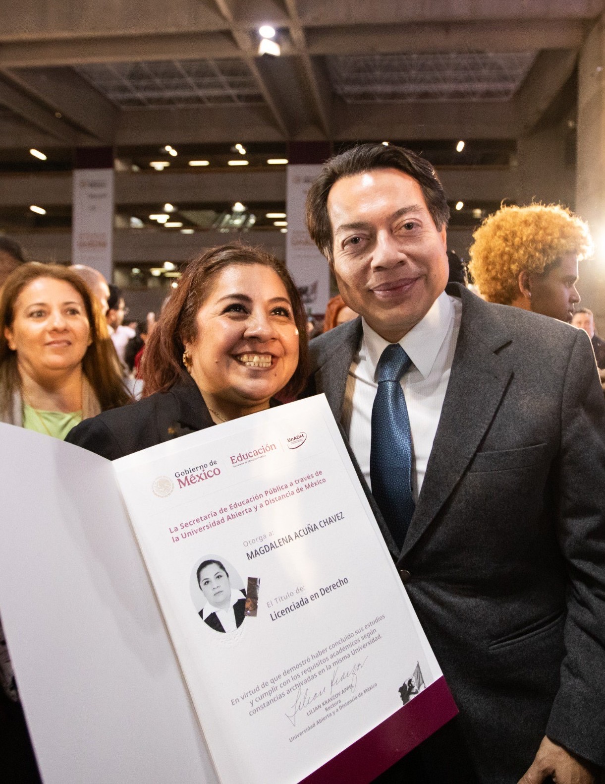 Durante la presente administración se registraron más de un millón 100 mil títulos y cerca de 800 mil cédulas: Mario Delgado